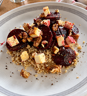Ofen Rote Bete mit Feta